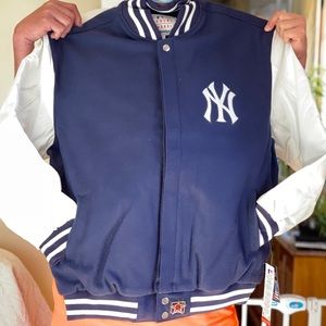 Men’s NY Yankees Quilted Jacket